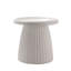 Table d'appoint ronde en oxyde de magnésium avec table d'appoint ronde de 19,69 po de diamètre-665671758-665671759-665671857