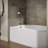 Windward 60" x 42" Alcove/Tile In Soaking Acrylic Bathtub-89286630-2378197
