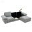 Modern L-Shaped Sectional Sofa With Chaise And Ottoman, Comfortable Deep Seat Couch For Living Room, Apartment Furniture-1619196188