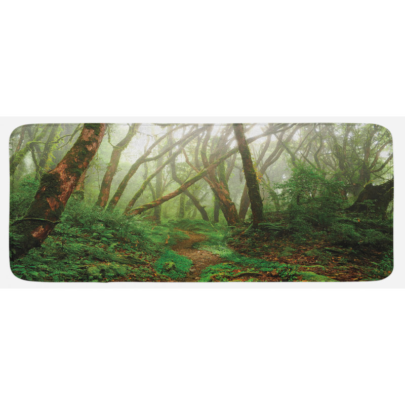 Tapis de cuisine forest