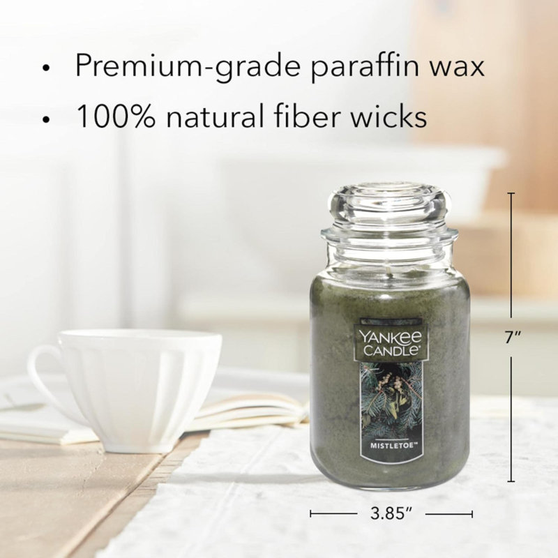 Mistletoe Scented Jar Candle