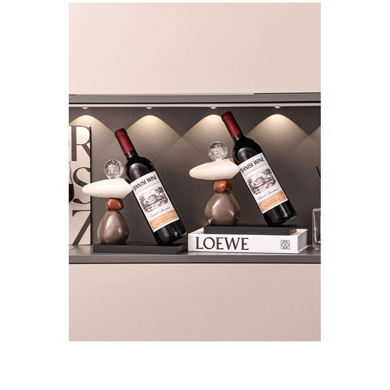 Support à vin créatif