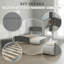 Lit plateforme Grayson avec rangement gigogne coulissant | Cadre en bois massif et design minimaliste-1331711580