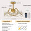 30cm Ceiling Fan with Light Kit
