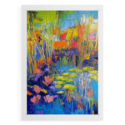 Série FLORAL DCII - Impression sur toile seulement - NON CADRE