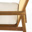 Chaise de salle à manger d'extérieur avec coussin (ensemble de 2)