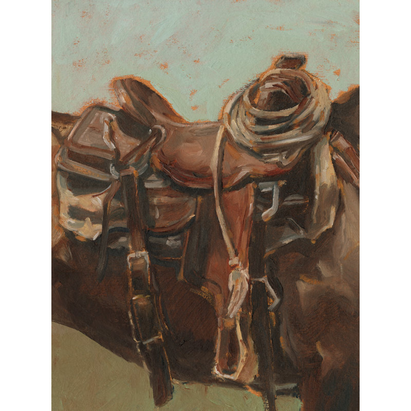 Saddle Up I by Ethan Harper - Wrapped Canvas Print, 122 cm H x 81 cm W
