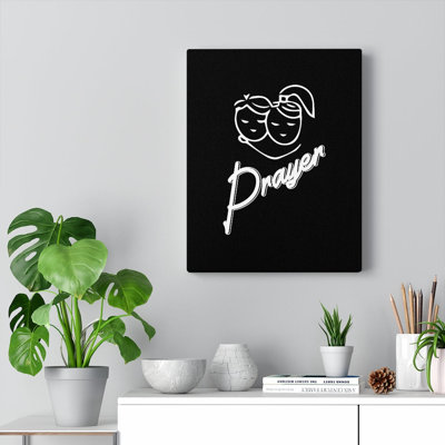 Prayer - Wrapped Canvas Print
