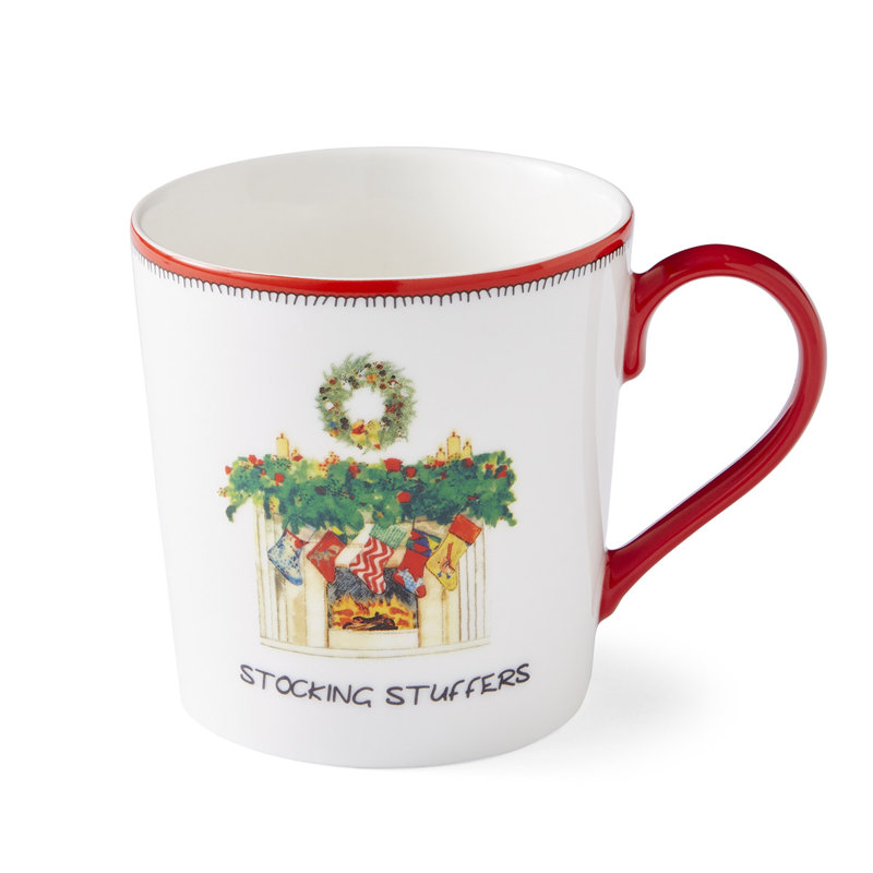 Tasse 12 oz pour bas de Noël