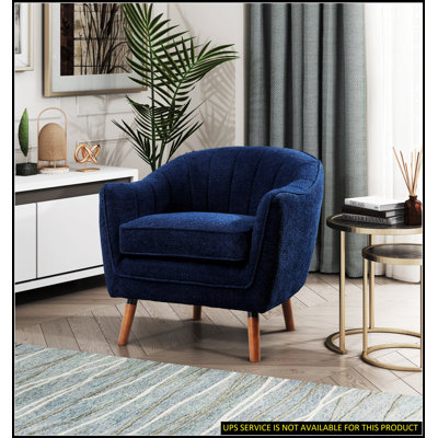 Fauteuil en chenille avec 4 pieds, sièges moelleux et confortables pour lire, se reposer et recevoir des invités.