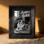 Cadre photo 8 "x 10" noir 1PC pour bureau-132202474-132202476-132202477