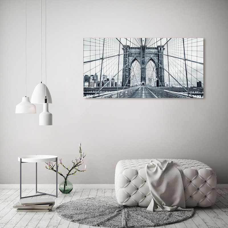 Brooklyn Bridge - Wrapped Canvas Print