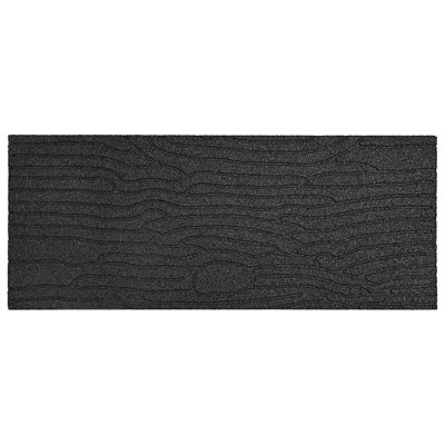  Stepping Stone 6 Pcs Black 23.82 X 9.84 X 0.79 In Rubber