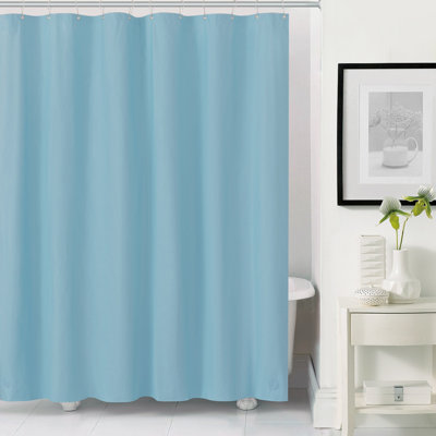 PEVA 10 Gauge Heavyweight Shower Liner, 72" x 72"