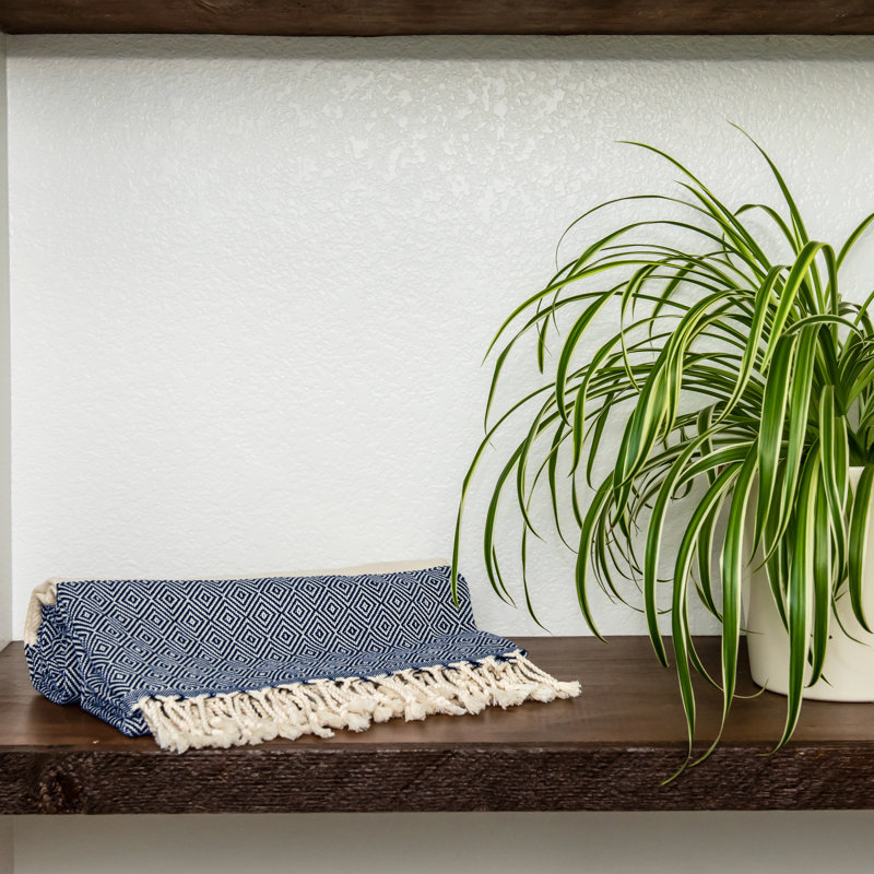 2-Pack 100% Cotton Bath Towels, Navy