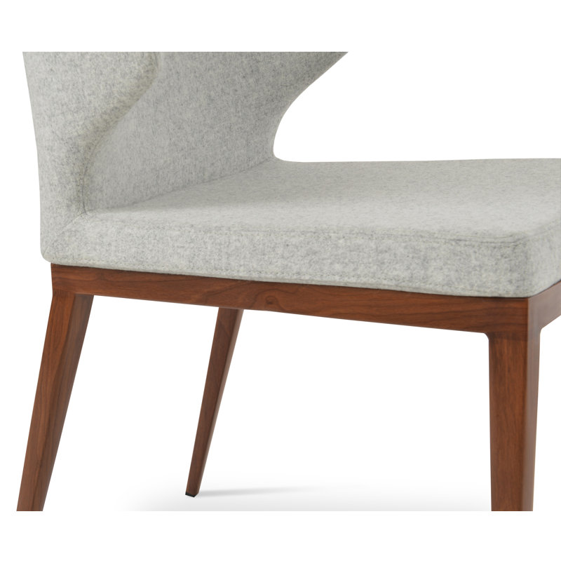 Amed Plus MW in Wool, Silver, Walnut