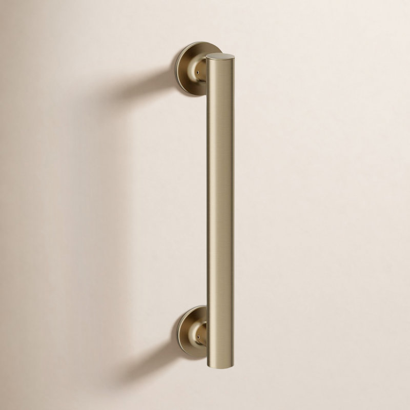Purist Grab Bar, Vibrant Brushed Bronze, 12"W