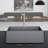 Ikon 33" L x 19" W Farmhouse Sink Sink with Cutting Board & Basket Strainer-56851045