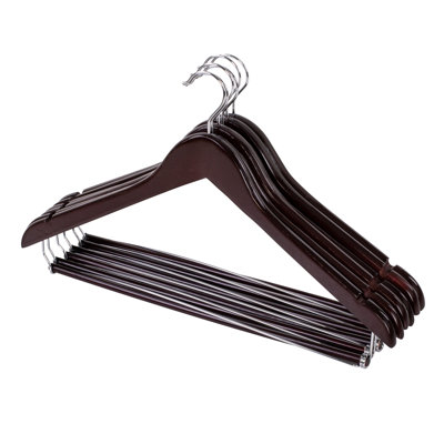 Cintre de costume avec barre verrouillable pour costume / manteau Vegard