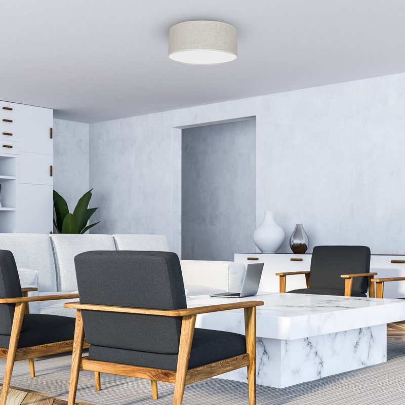 Lino Len Flush Ceiling Light