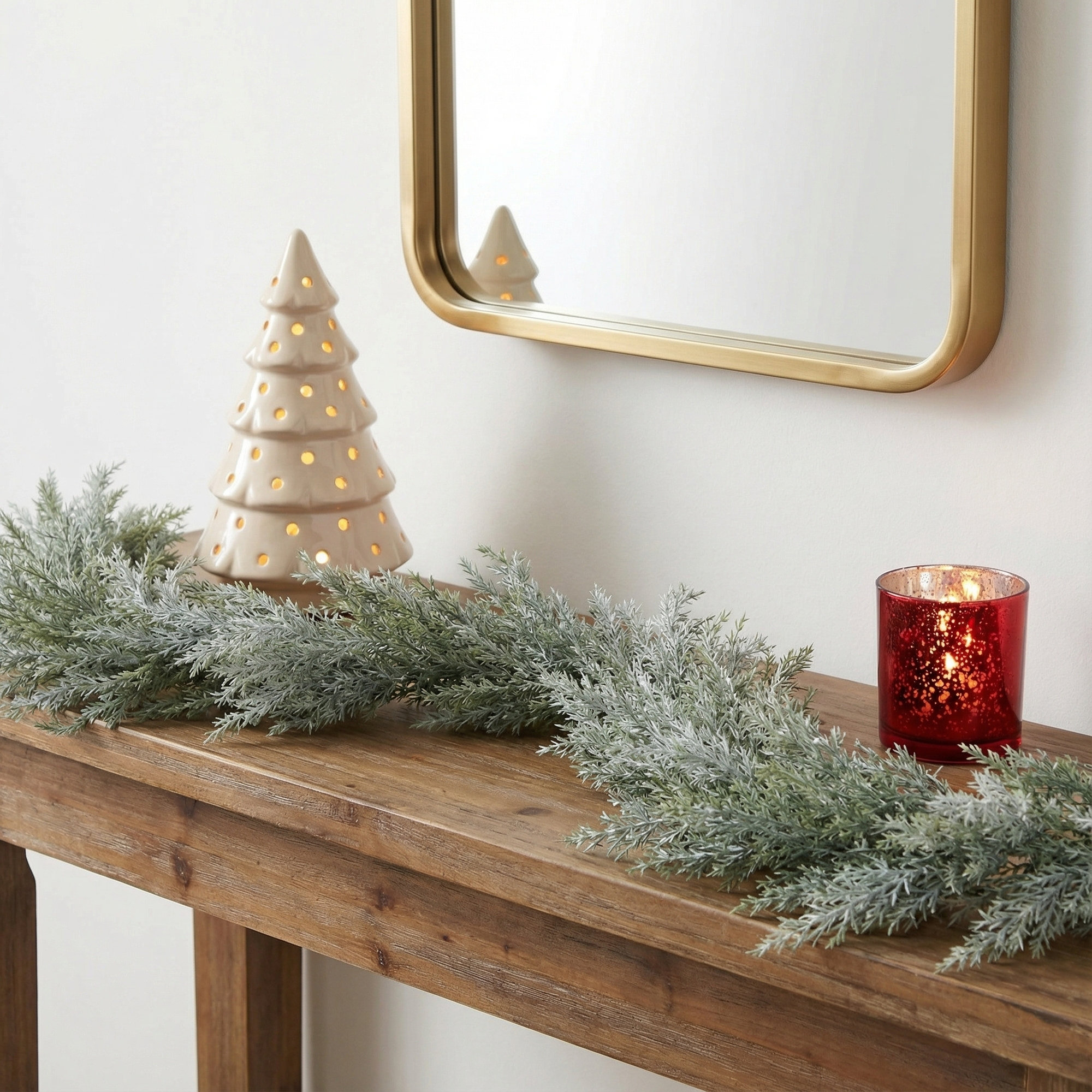 48'' in. Faux Cedar Garland