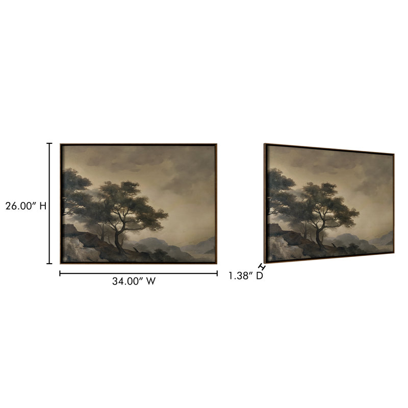 Reverie Framed Painting Multicolor