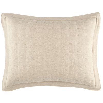 Jonah Linen Natural Quilted Sham
