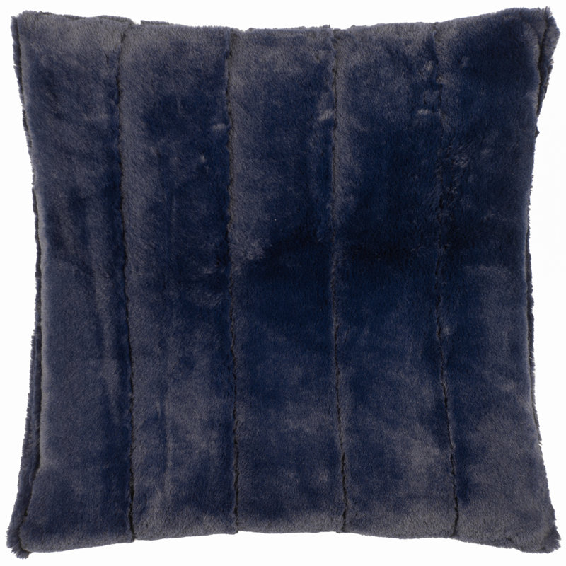 Empress Square Throw Cushion, Navy, 55cm x 55cm