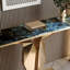 Console légère en métal de style luxueux.-177287981-177287982