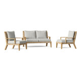 Hadley Outdoor 3 - Piece Conversation Set