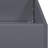 vidaXL Planter Black Cold-rolled steel Large Planter Rectangular-1638132828-1638132829