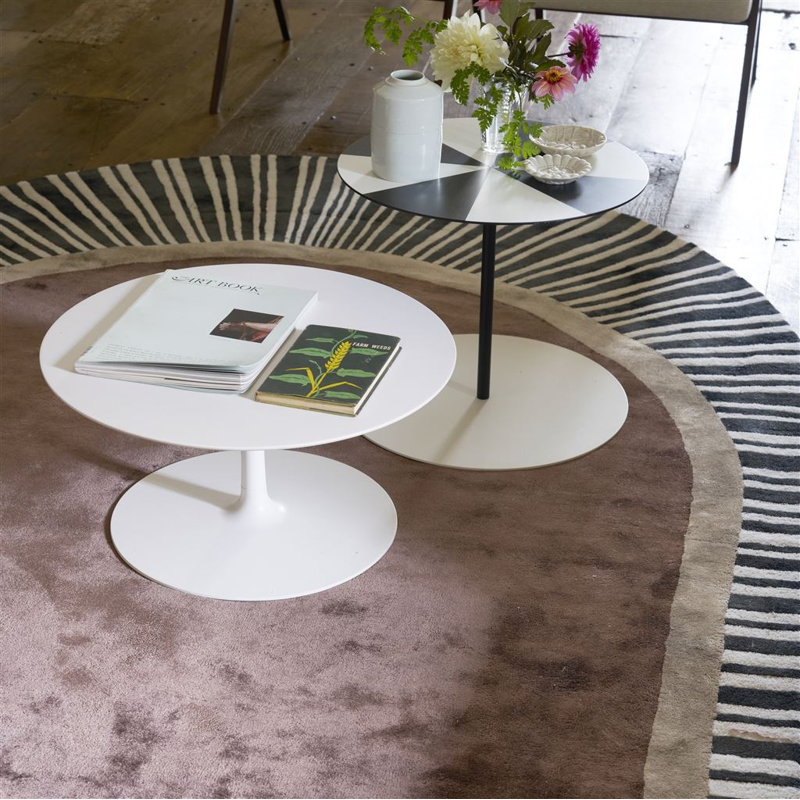 Koshi Oval Rug, Walnut