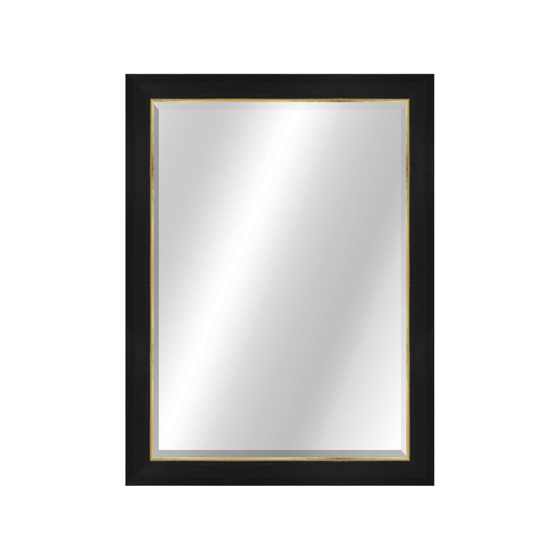 Rustic, 33,5 po x 27,5 po, Noir / or
