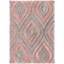 Geometric Shag Area Rug-1294126018