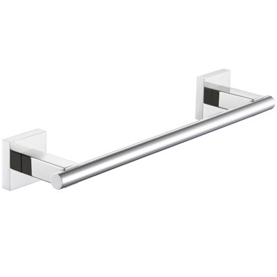 Barre à serviettes murale en acier inoxydable