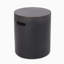 Outdoor LightWeight Concrete Side Table,Copper