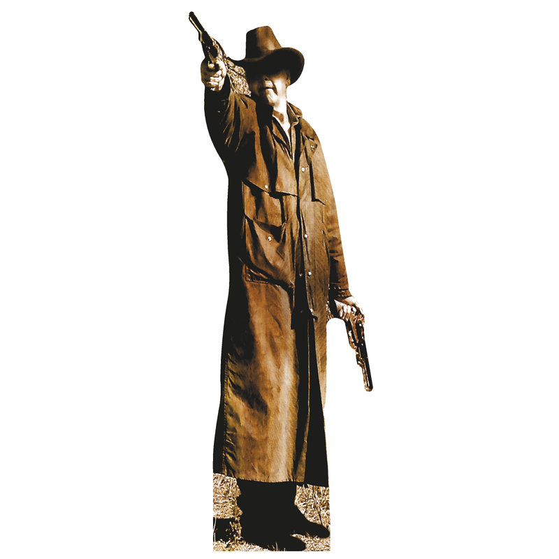 «Wild Old West Gunslinger Gunman» en carton