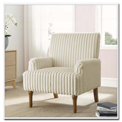 Modern Accent Corduroy Chair