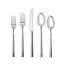 Fortessa Lloyd 18/10 Stainless Steel, 60 Piece Flatware Set (Service for 12), Silver