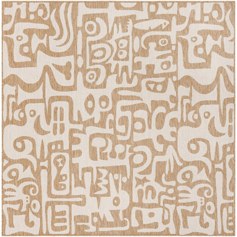 Tapis Aucun Nykeia, Carré 7 pi 10 po