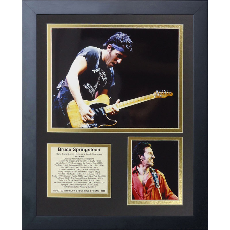 Souvenirs encadrée bruce springsteen