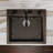 Karran Quartz 25'' X 22'' Single Bowl Drop-in Kitchen Sink Kit-65980505