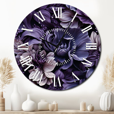 Horloge murale Shadowed Elegance Moody