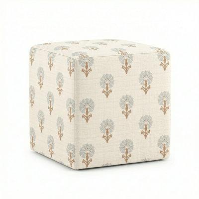 Berlin Gardens Lilly Hive 16" Square Outdoor Pouf