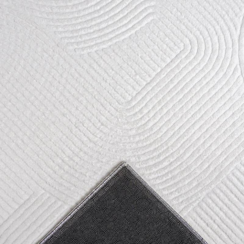 Beucher Machine Woven Grey Indoor / Outdoor Rug, Runner 80 x 300 cm