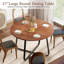 Metal Base Dining Table
