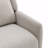Mid-Century Modern Pushback Manual With Recliner Function Tapered Legs Linen Fabric Upholstered Textured Fabric Upholstered High Back Subtle Channel Detail Beige Finish Primary Living Room-1354057629
