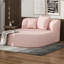 Chaise longue moderne avec deux coussins et canapé rembourré sans os-35205950