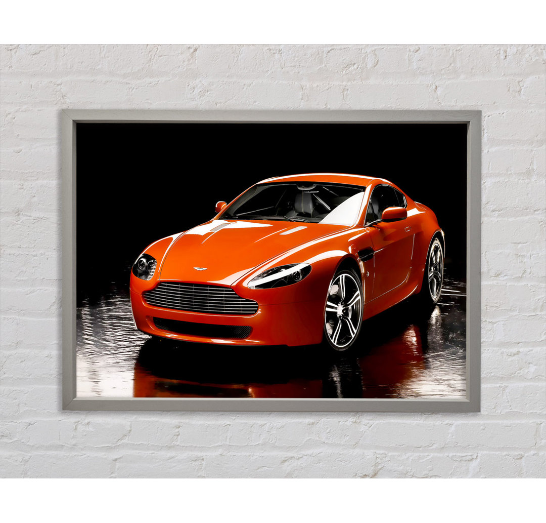 Aston Martin Orange - Druck