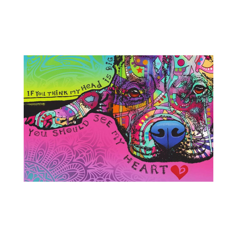 You Should See My Heart by Dean Russo - Wrapped Canvas Print, 66.04 cm H x 45.72 cm W x 1.91 cm D